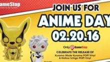 GameStop 举办“动漫日”，推出游戏折扣等活动